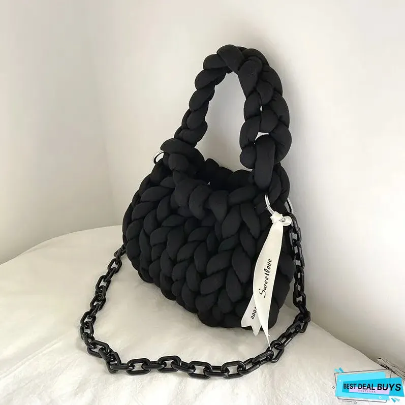 Chunky Knit Bag