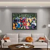 (Big Size)Disney Villains - 11CT Stamped Cross Stitch - 70*45cm - Disney