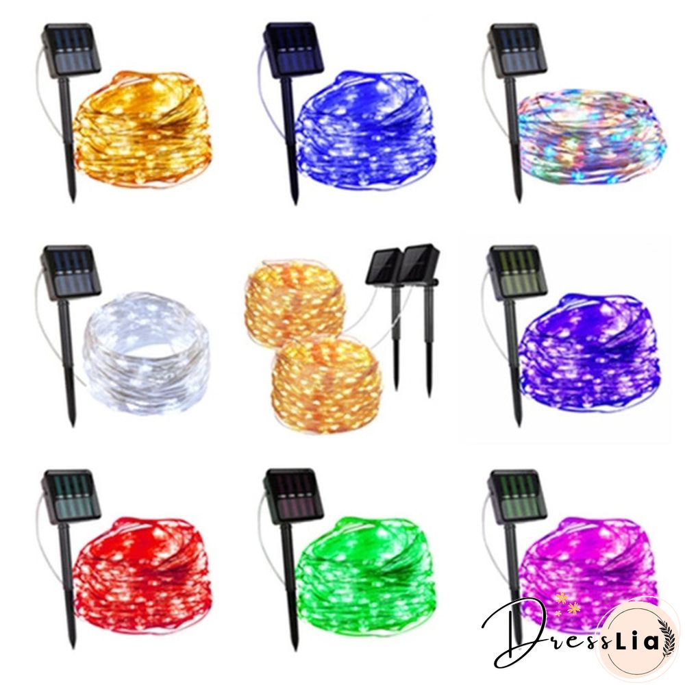 Solar String Fairy Lights 30M 300Led / 5M 50 Led Waterproof Outdoor Garland Solar Power Lamp Christmas For Garden Home Decoration