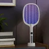 Bug Zapper Racket 2 in 1 Electric Fly Swatter Mosquito Killer for Indoor Outdoor