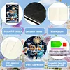 (US Local)50-Page A5 Hamster Diamond Painting Notebook for Adult Holiday Birthday Gift