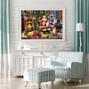 11CT Christmas-DIY Stamped Cross Stitch Embroidery 50*40cm/19.7*15.7in