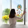 DIY Diamond Painting Double Sided 3D Wind Chime Xmas Pendant  Hanging Kit
