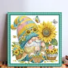 Dwarf - 9CT Partial Beaded Cross Stitch Kit(40x40cm)