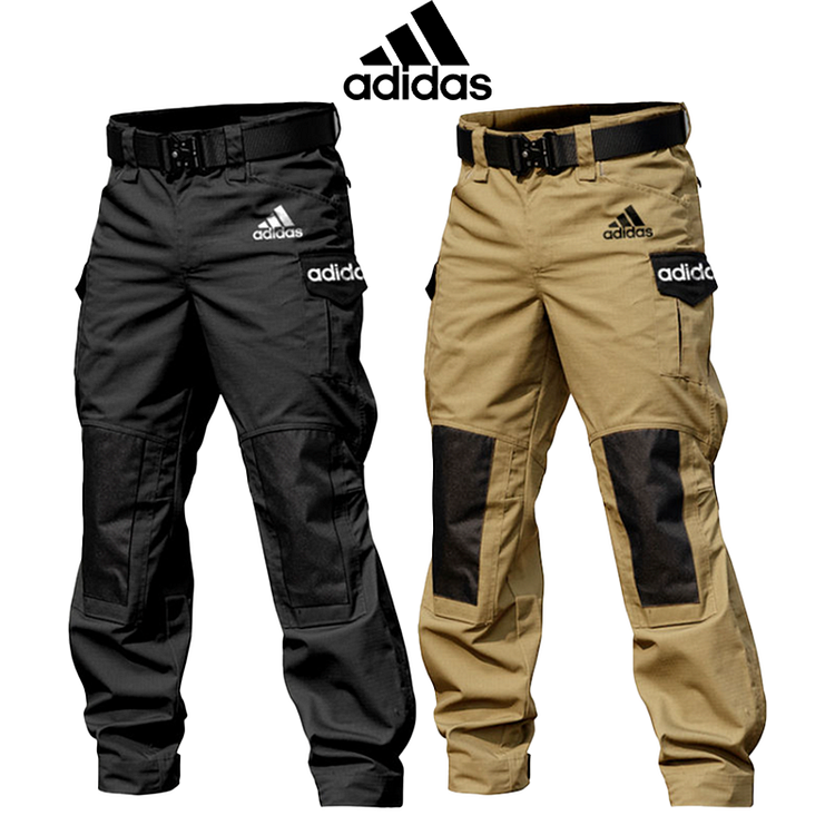 adidas&reg; Mu&scaron;ke prozračne vodootporne vi&scaron;enamjenske hlače za aktivnosti na otvorenom, nove (pakiranje od 2)