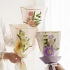 DIY Handmade Twist Stick Craft Flower Bouquet Chenille Stems Craft Pipe Cleaners Gift Decor Set