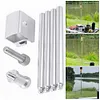 Aluminium Alloy Detachable Lantern Stand Camping Lamp Holder for Outdoor Camping