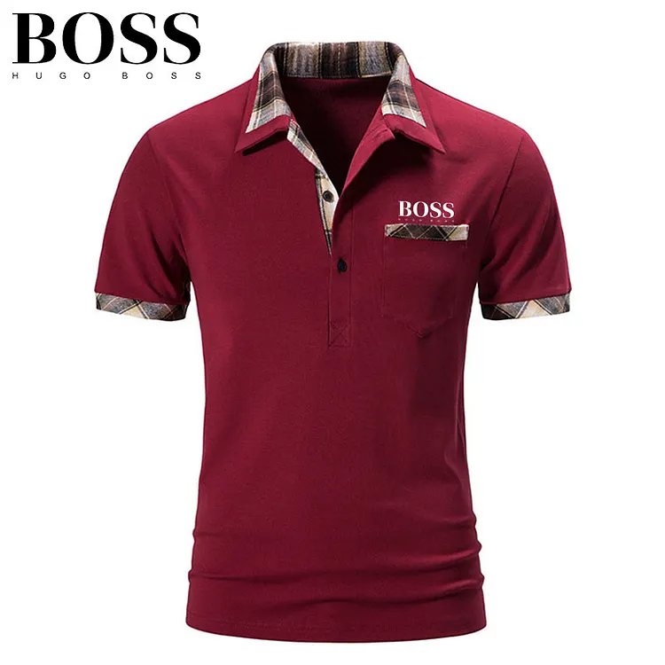 BOSS f&eacute;rfi kock&aacute;s sz&iacute;nes blokk POLO ing