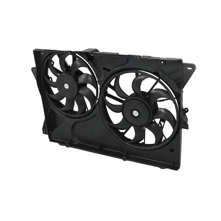 SEBLAFF Engine Radiator Cooling and Condenser Fan Assembly Replacement for 2013-2019 MKT/Flex/Explorer DA8Z8C607A DA8Z8C607B