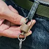 Magnetic Mini Carabiner Buckle Hook Stainless Steel Fishing Climbing Acessories