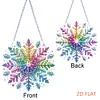 Diamond Painting 2D Flat Winter Snowflake Wall Door Decor