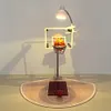 Basketball Stand Mini Room Desktop Mini Basketball Stand Decoration Handmade Original American Basketball Mini Basketball Stand