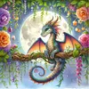 Cute Dragon - Square AB Drills Diamond Painting(35x35cm)