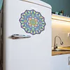 Diamond Painting Double-Layer Mandala Refrigerator Magnet 360 Rotating Magnetic Refrigerator Sticker