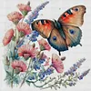 (Multi-Style) Flowers-11CT Stamped Cross Stitch 40*40cm/15.75*15.75in