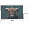 >SALE<5D DIY Full Round Drill Diamond Painting Yak Kit Home Decoration Art Craft (2)