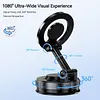 Magnetic Car Phone Holder Vacuum Suction Cup Car Phone Mount for iPhone 16/15/14