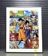 Son Goku VS Vegeta Decorative Painting - Dragon Ball - H-TWO Studio