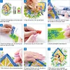 10pcs DIY Crystal Diamond Pendant Kits