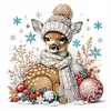 (US Local)4pack Xmas Animal-Special Shaped Diamond Painting Kit(30x30cm)