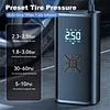 Tire Inflator 150 PSI Portable Air Compressor for Cars Motorcycles Bike Ball