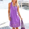 Sleeveless Beach Casual Dress For Women