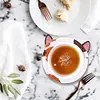 6/8Pcs Diy Diamonds Painting Coasters Cartoon Cup