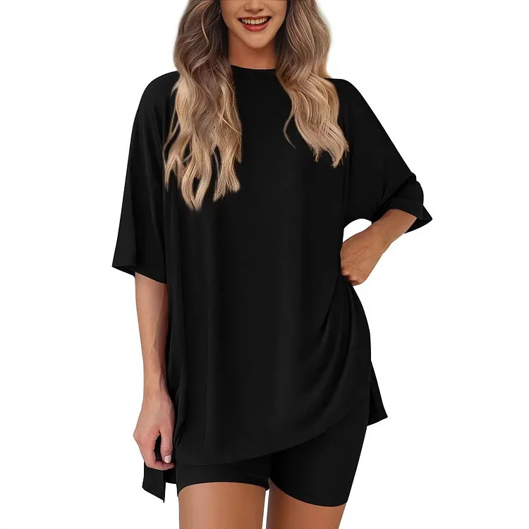 🎁2025 Women's Summer Casual Loose Two-Piece Casual Suit 