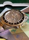 Gmt Master II Ref. 16713 18k Yg/Steel Dial: Slate With Bezel Set Diamonds