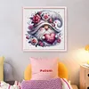 (US Local)Rose Gnome-11CT Stamped Cross Stitch Kit(40x40cm)