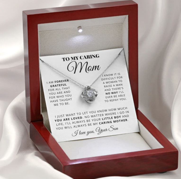 Mom - Caring Mother - Necklace Mom