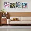 (US Local)4Pack Xmas-Special Shaped Diamond Painting Kit(30x30cm)