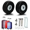 1 Pair Suitcase Wheels Wear Resistant Trolley Case Wheels Repair Tool(50*18mm)
