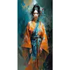 (Big Size)Antique Beauty-Paint by Numbers Acrylic Painting 40*80CM