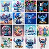 (Multi-Style) Stitch Disney - 11CT Stamped Cross Stitch 40*40cm