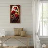 Window Flower Style-Full Embroidery 3 Strands 11CT Stamped Cross Stitch-40*70CM-Large Size