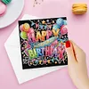 6 PCS Birthday Card - 5D DIY Greeting Card