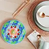 (US Local)[Upgrade]6pcs/set DIY Diamond Painting Waterproof Case Classic Mandala Coaster Gift Decor Set