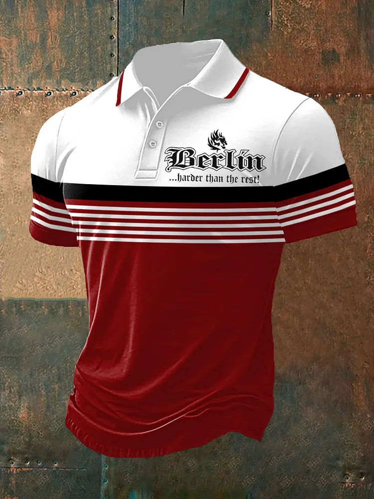 M&auml;nner Berlin h&auml;rter als der Rest Hemd und Shorts-Shirt