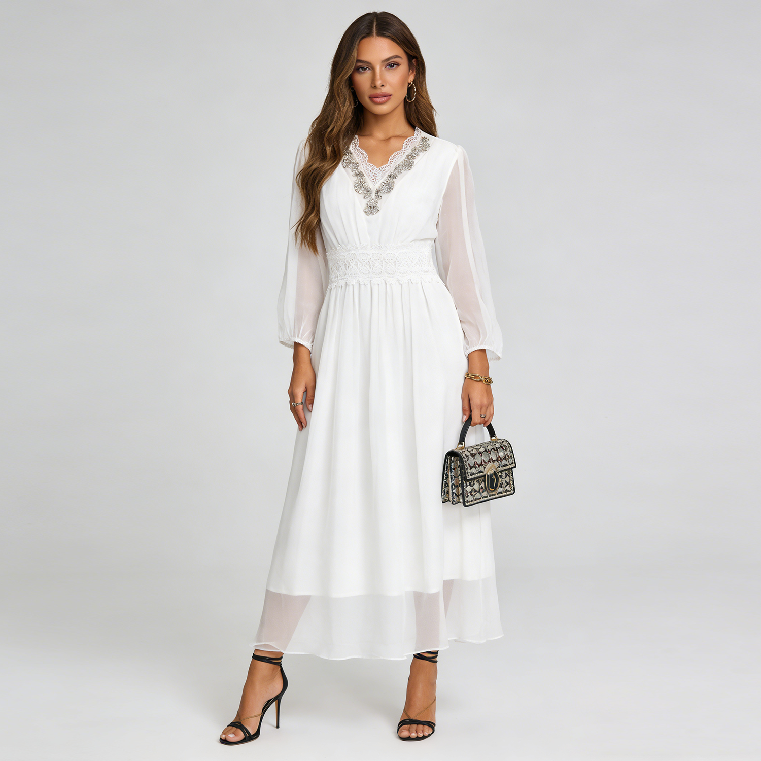 Women's 100% Silk Wrap Dress For Beach REAL SILK LIFE