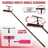 [US Local Warehouse] Solar Panel Cleaner Extendable Solar Panel Washing Tool for Solar Panel Roof Car