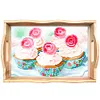 DIY Diamond Painting Wooden Tray Food Tray with Handle Living Room Decoration Mandala Wooden Tray Kit
