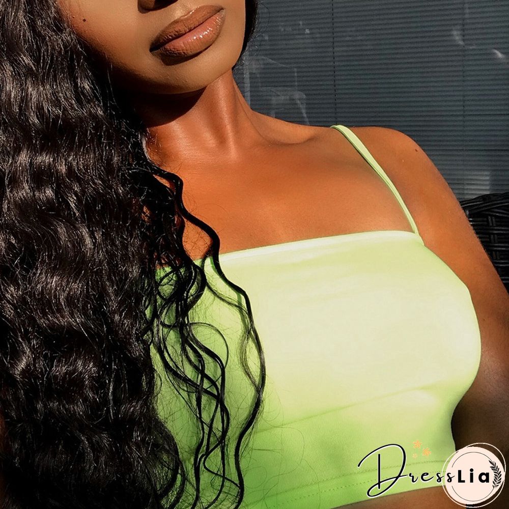 Summer Women Ladies Sleeveless Short Crop Top Thin See Through Sexy Camisole Off Shoulder Halter Top Bed Sports Casual Clothing