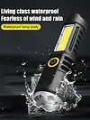 XPE COB LED Waterproof Camping Flashlight 4 Modes Torch Lamp for Outdoor Fishing