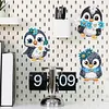 6Pcs Penguin Diamond Painting Fridge Magnet Diamond Art Magnets Decals Kit