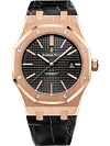 Rose Gold 904L Black - Automatic Watch - 41mm