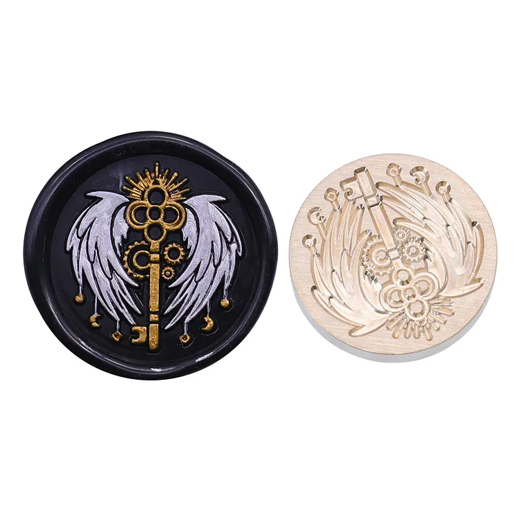 Diy Fire Lacquer Round Sealing Wax Stamp Head 25Mm gbfke