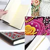 (US Local)50-Page A5 Flower Diamond Painting Notebook for Adult Holiday Birthday Gift