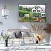 (Counted/Stamped)Autumn Manor-14CT Cross Stitch 42*32cm/16.54*12.6in