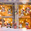 10Pcs Christmas Diamond Painting Christmas Tree Pendant (Christmas Cats Dogs)